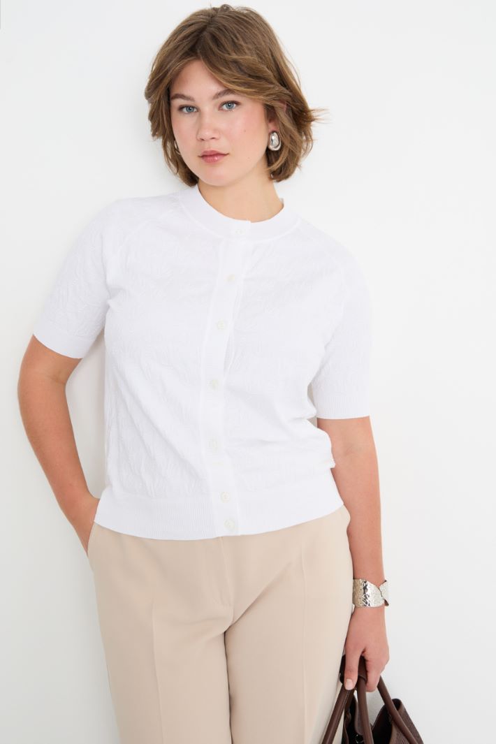 Short-sleeved cardigan Intrend - 2