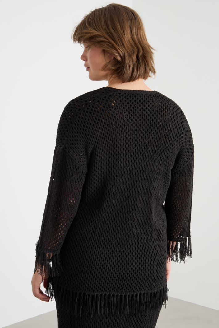 Open-knit cardigan Intrend - 4