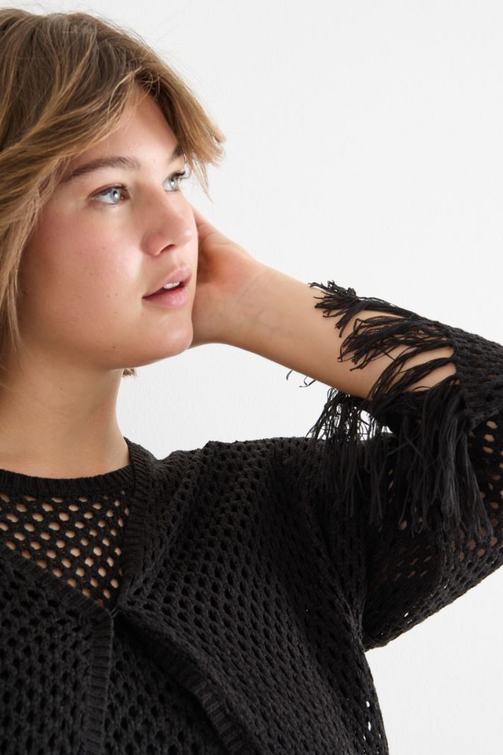 Open-knit cardigan Intrend - 3