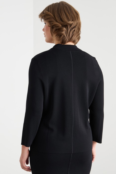 Cardigan con maniche a tre quarti