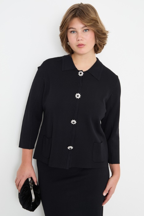 Three-quarter-sleeve cardigan Intrend