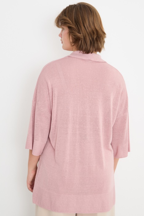 Maglia con colletto a polo