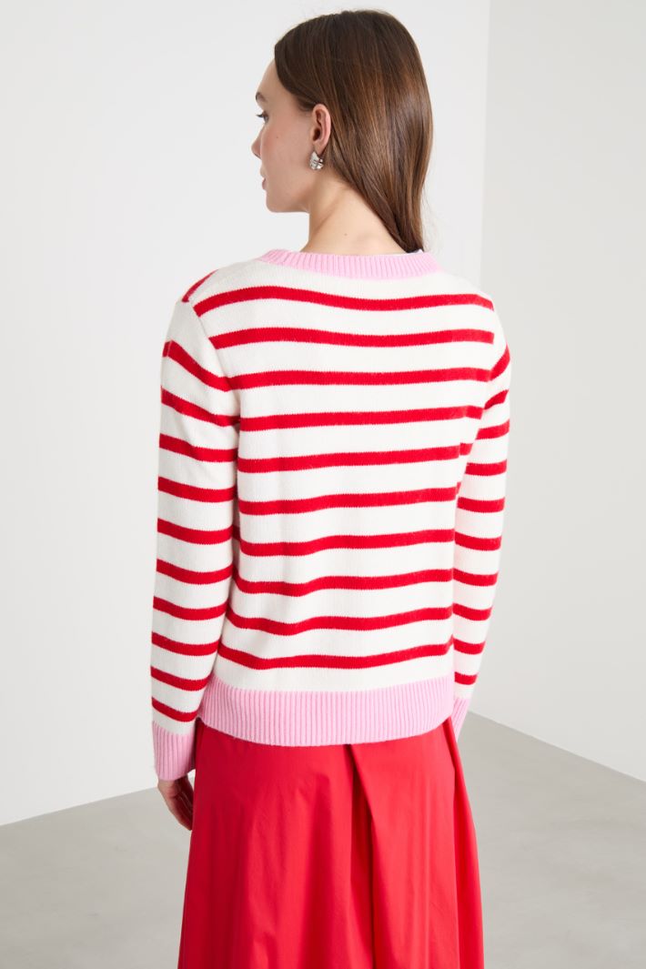 Embroidered Jumper Intrend - 4