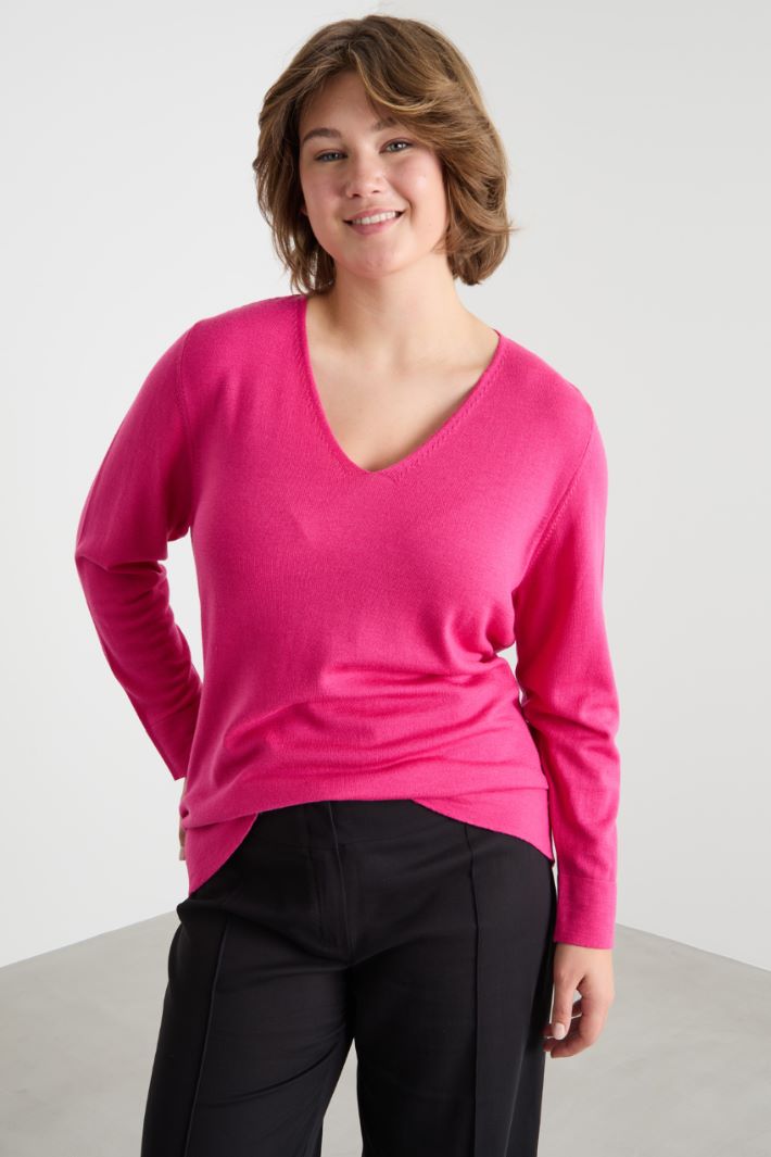 V-neck jumper Intrend - 2