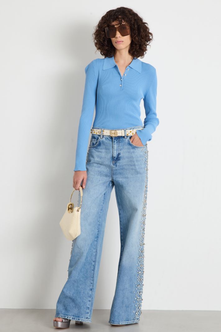 Slim-fit polo shirt Intrend