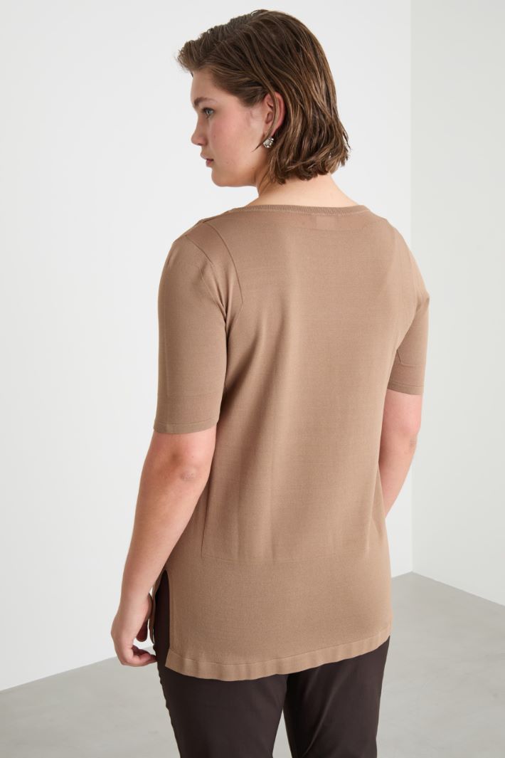 Short-sleeved knit Intrend - 4