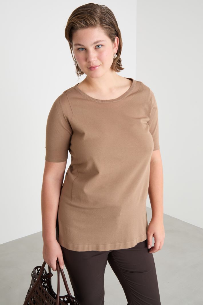 Short-sleeved knit Intrend - 2