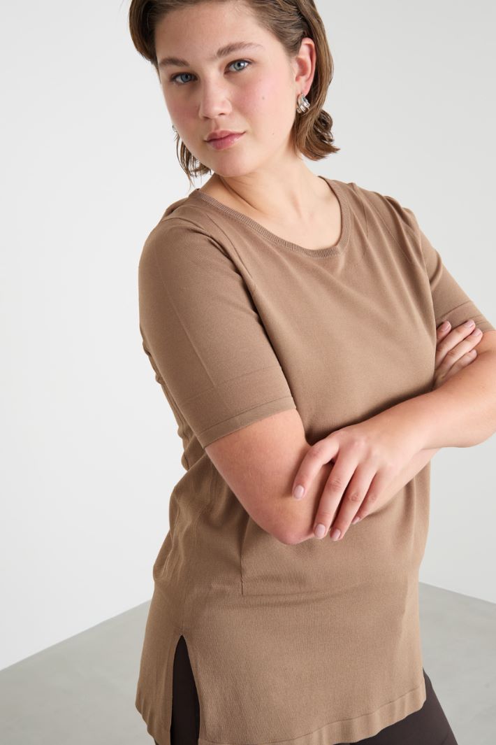 Short-sleeved knit Intrend - 3