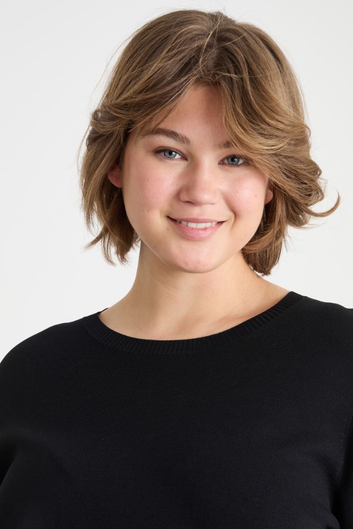 Jewel-button jumper Intrend - 3