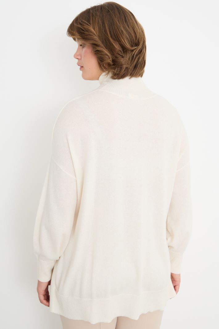 Cashmere high-neck jumper Intrend - 4