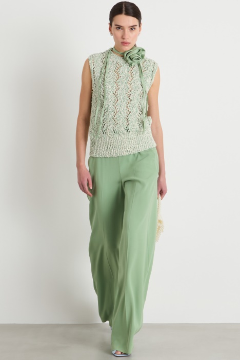 Cable-knit vest Intrend