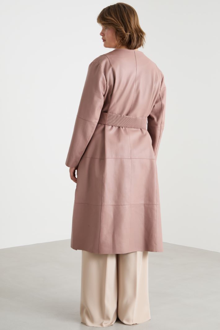 Belted duster coat Intrend - 4