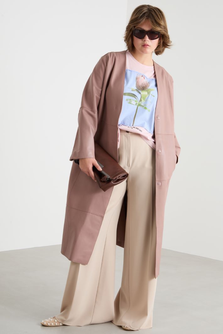 Belted duster coat Intrend