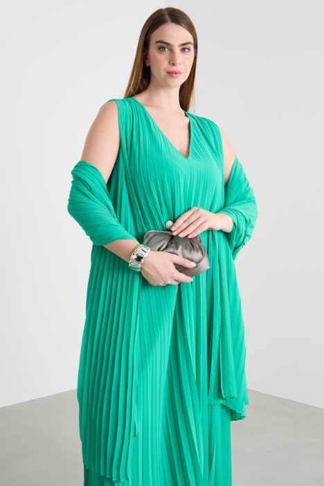 Plissé georgette stole Intrend