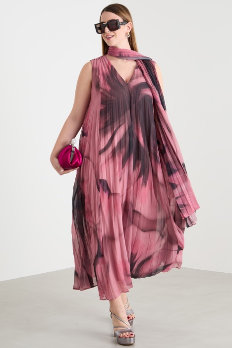 Plissé georgette stole Intrend