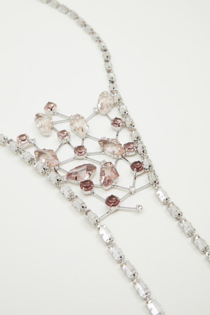 Collana con strass Intrend - 2