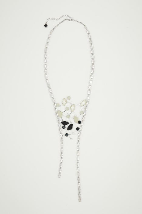 Collana con strass Intrend