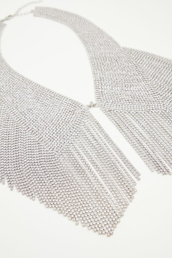 Rhinestone pavé collar Intrend - 2