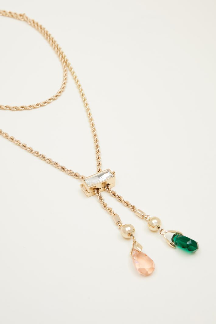 Collar ajustable con pedrería Intrend - 2