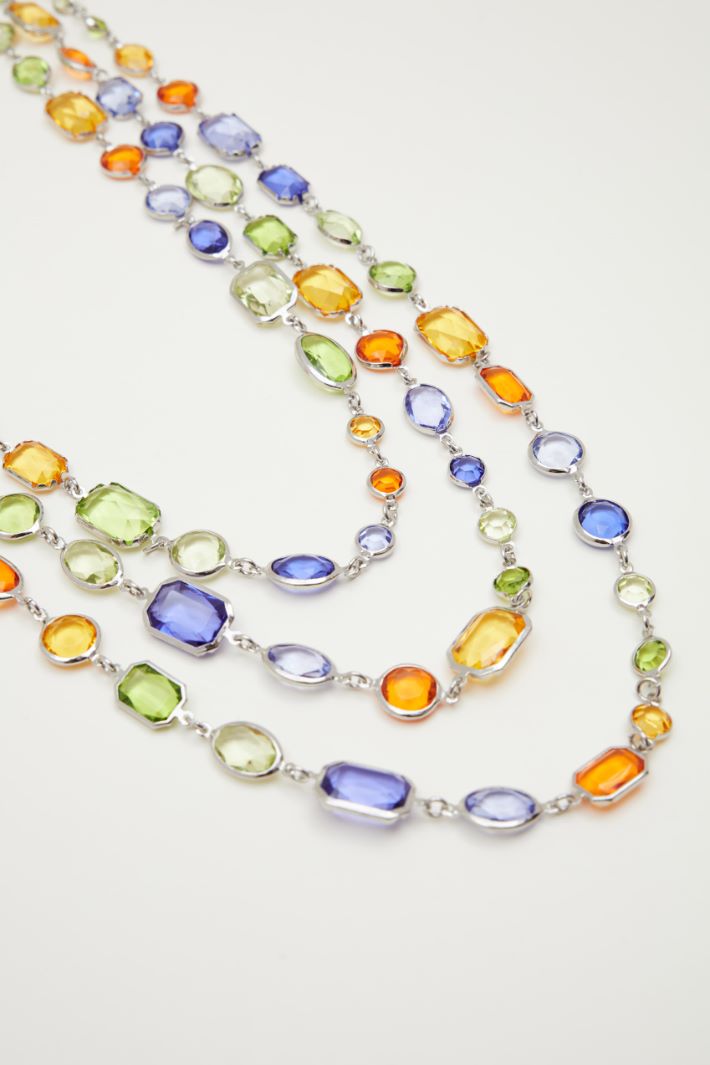 Long crystal necklace Intrend - 2
