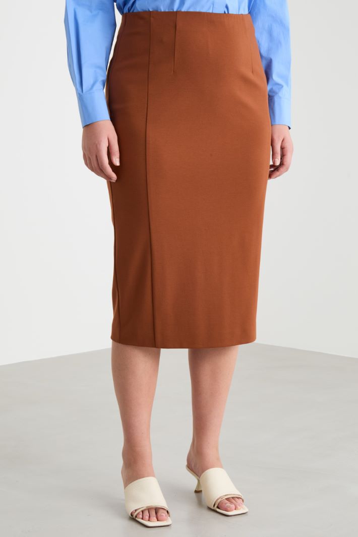 Jersey pencil skirt Intrend - 2