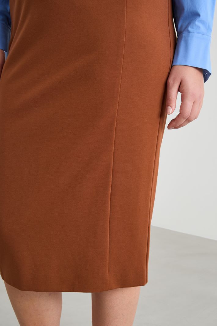 Jersey pencil skirt Intrend - 3