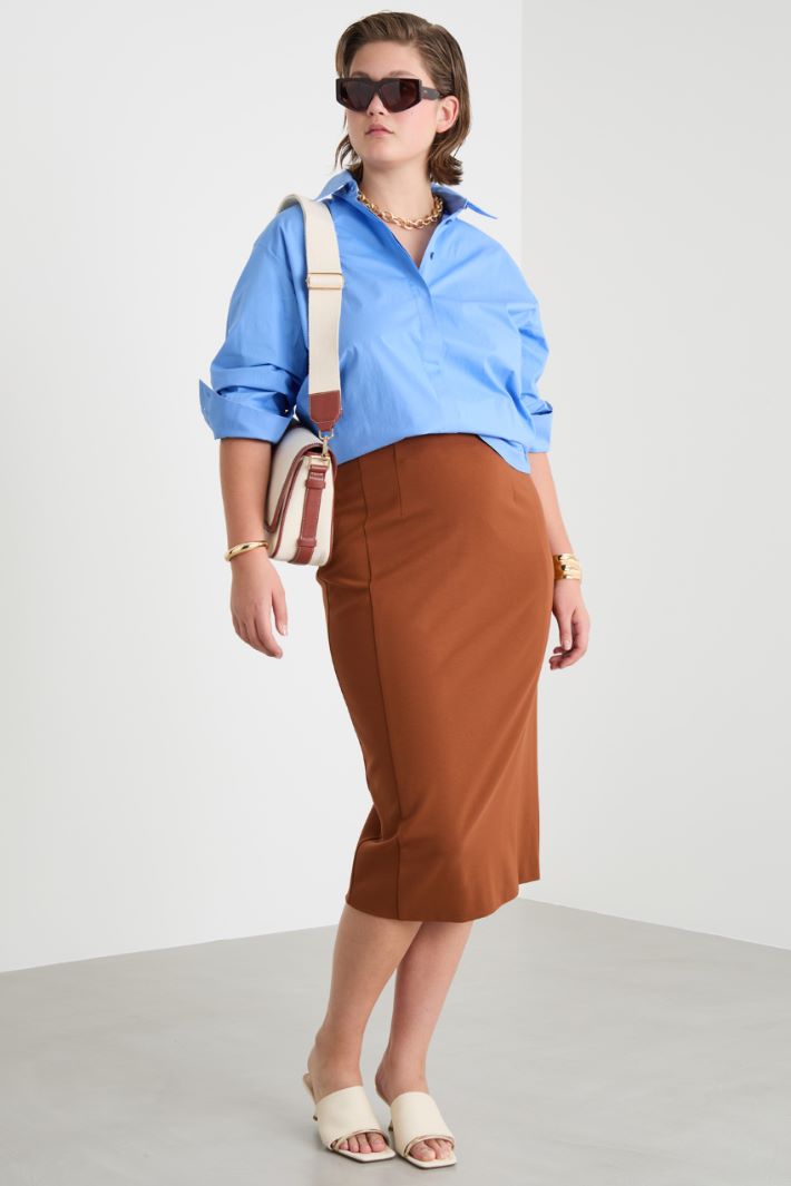 Jersey pencil skirt Intrend