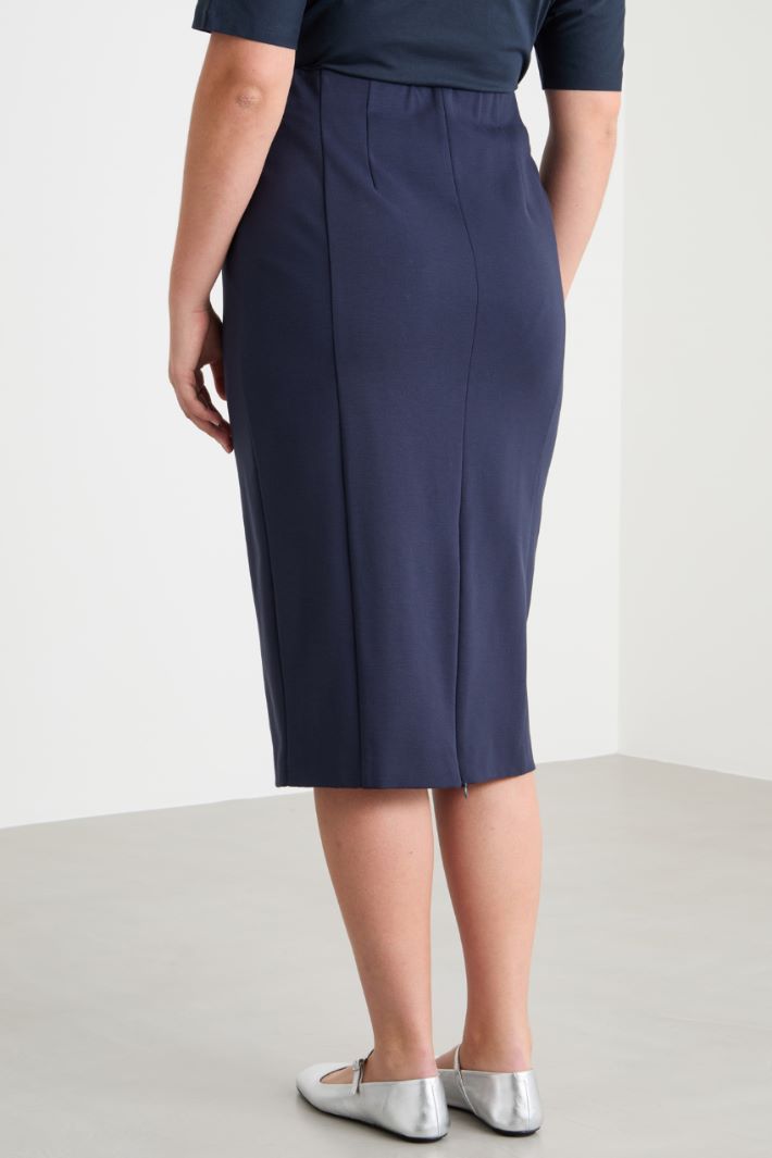Jersey pencil skirt Intrend - 4