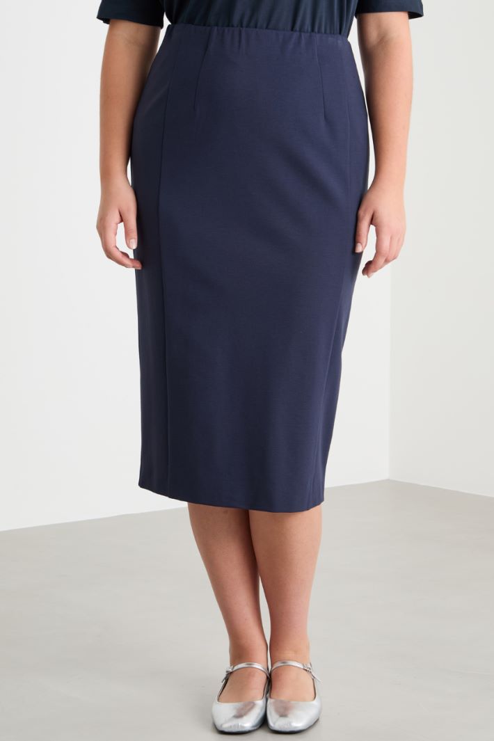 Jersey pencil skirt Intrend - 2