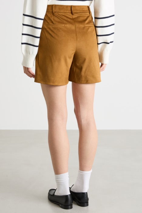 Shorts dal finish vellutato