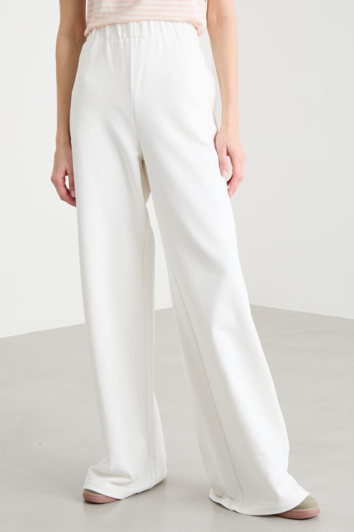 Pantalone morbido in felpa Intrend - 2
