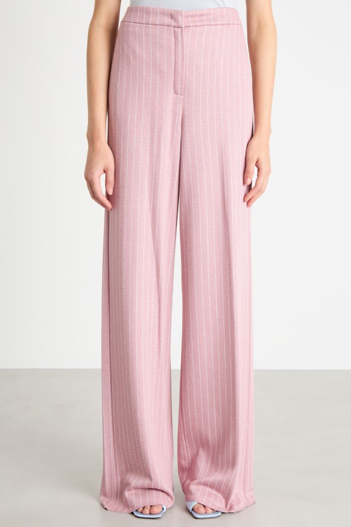 Pantalón jacquard Intrend - 2