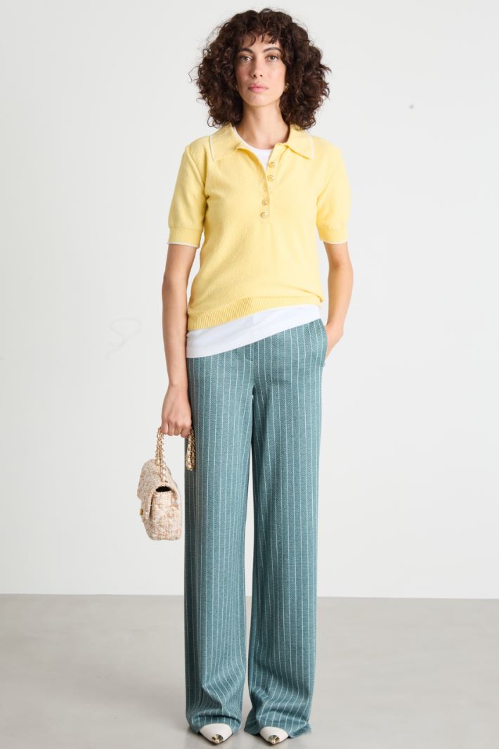 Jacquard trousers Intrend