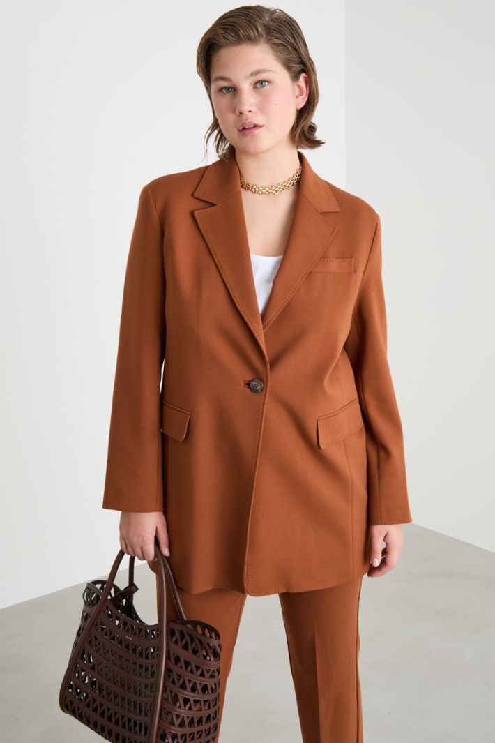Blazer de jersey con un solo botón Intrend - 2