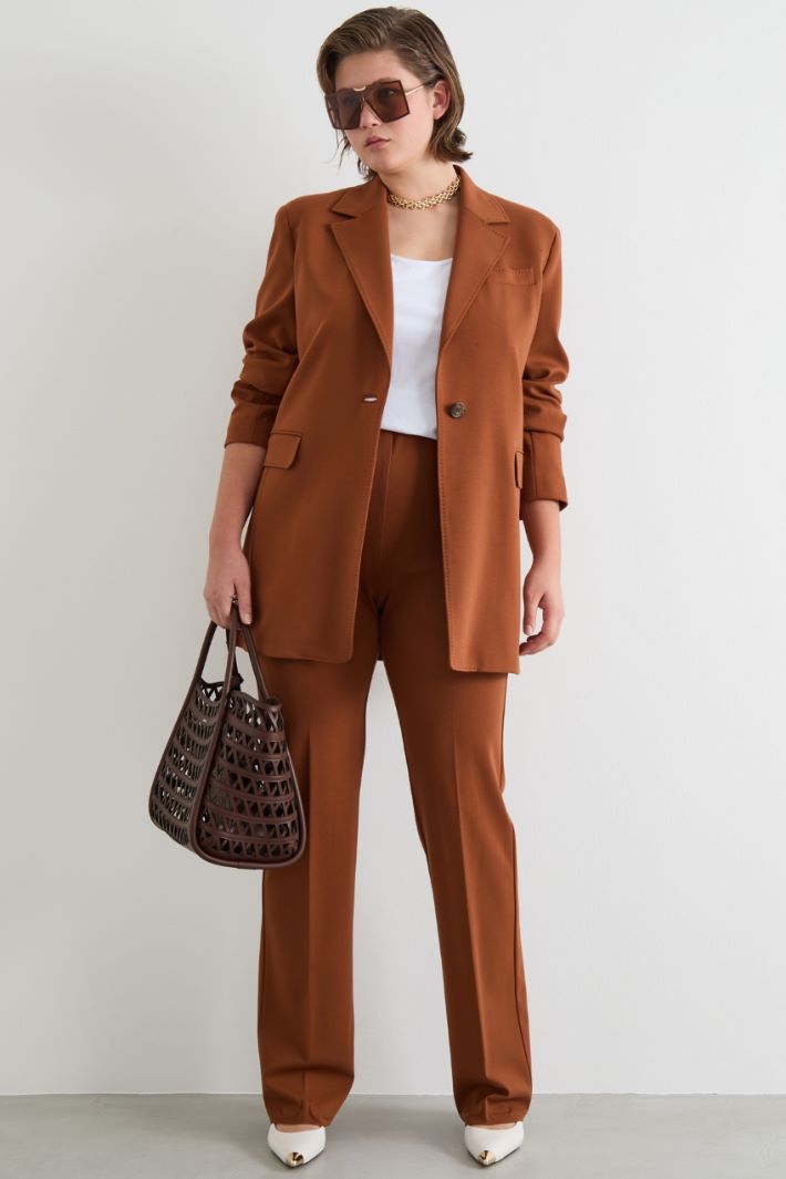 Blazer de jersey con un solo botón Intrend