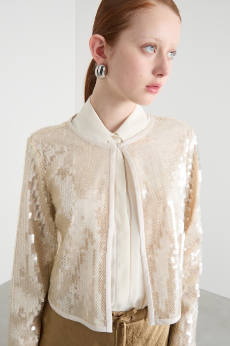 Giacca in paillettes