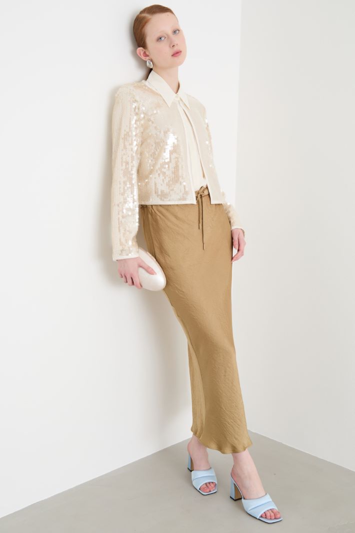 Giacca in paillettes Intrend