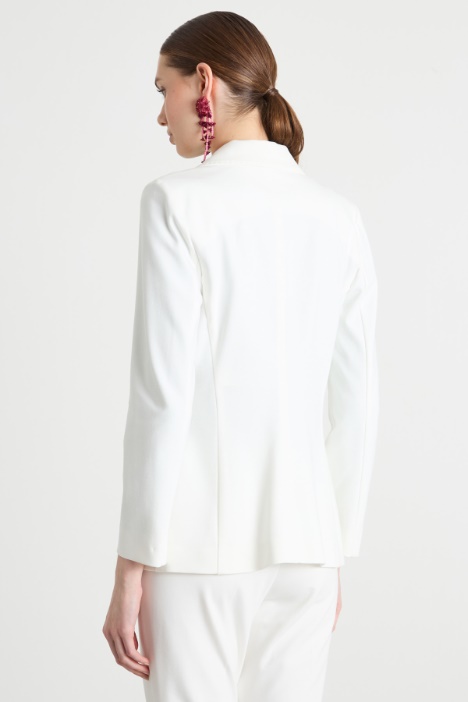 Blazer con bottone singolo