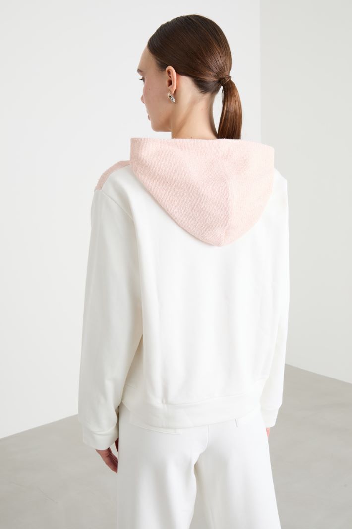 Felpa con cappuccio Intrend - 4