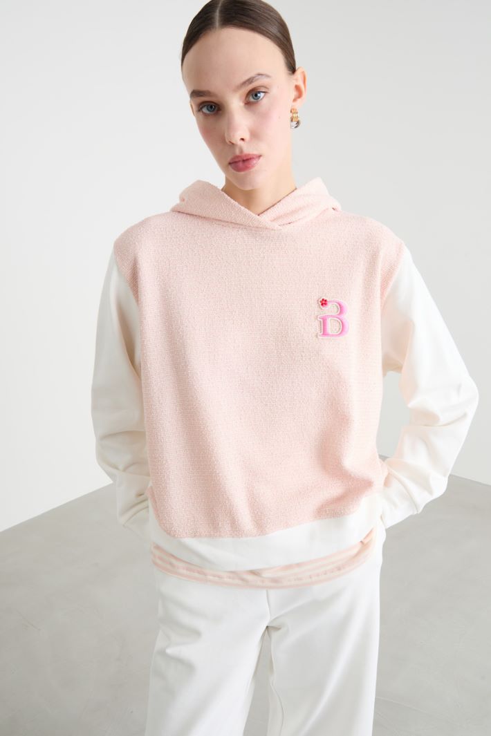 Felpa con cappuccio Intrend - 2