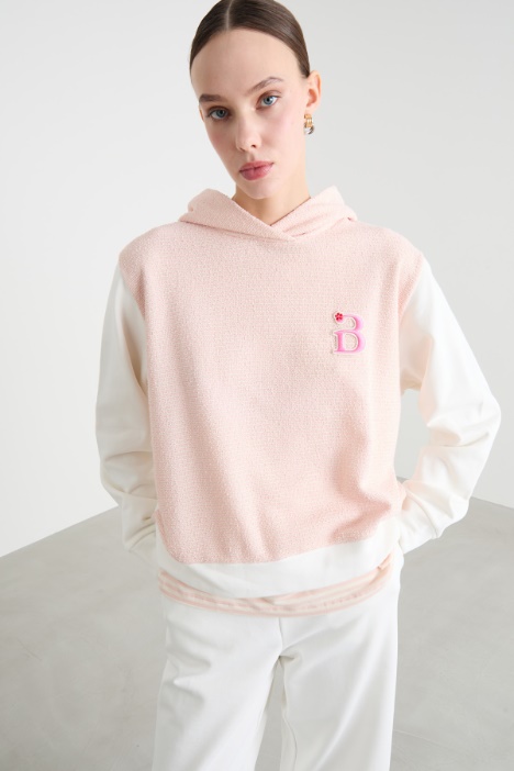 Felpa con cappuccio Intrend