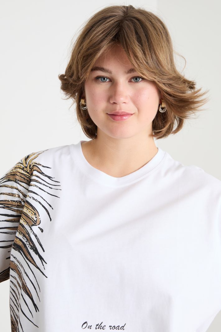 Printed jersey T-shirt Intrend - 3