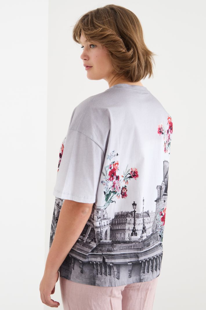 Printed jersey T-shirt Intrend - 4