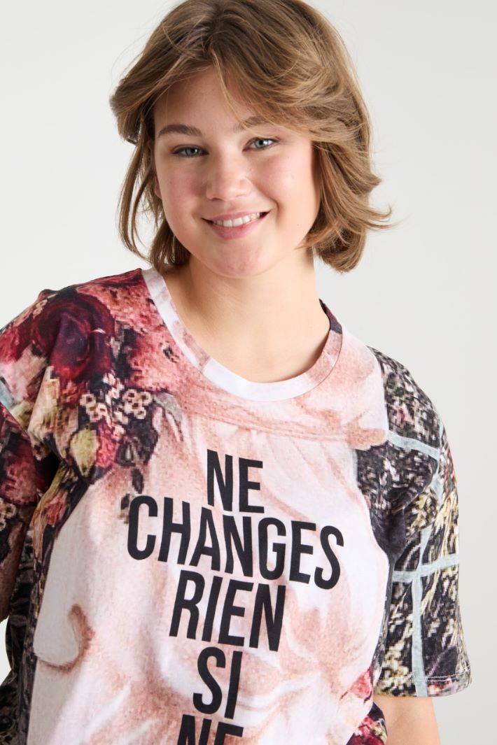 Printed jersey T-shirt Intrend - 3