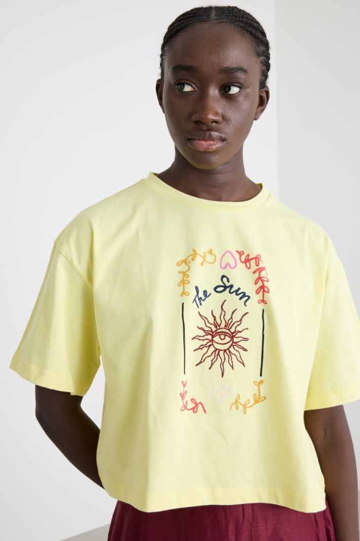 T-shirt cropped Intrend - 3