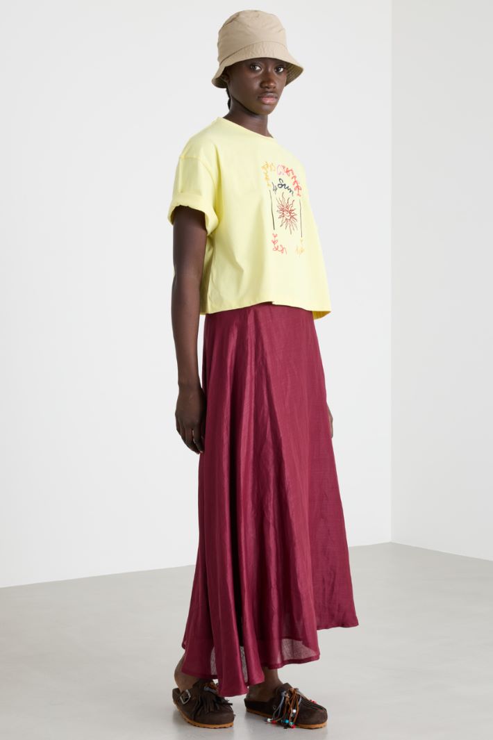 T-shirt cropped Intrend