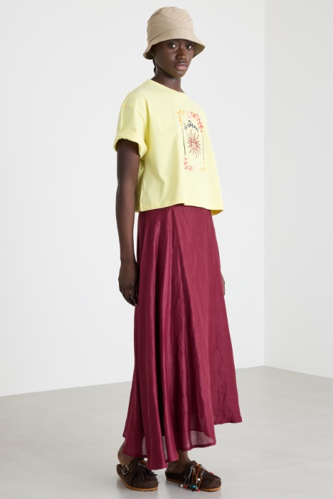 T-shirt cropped Intrend