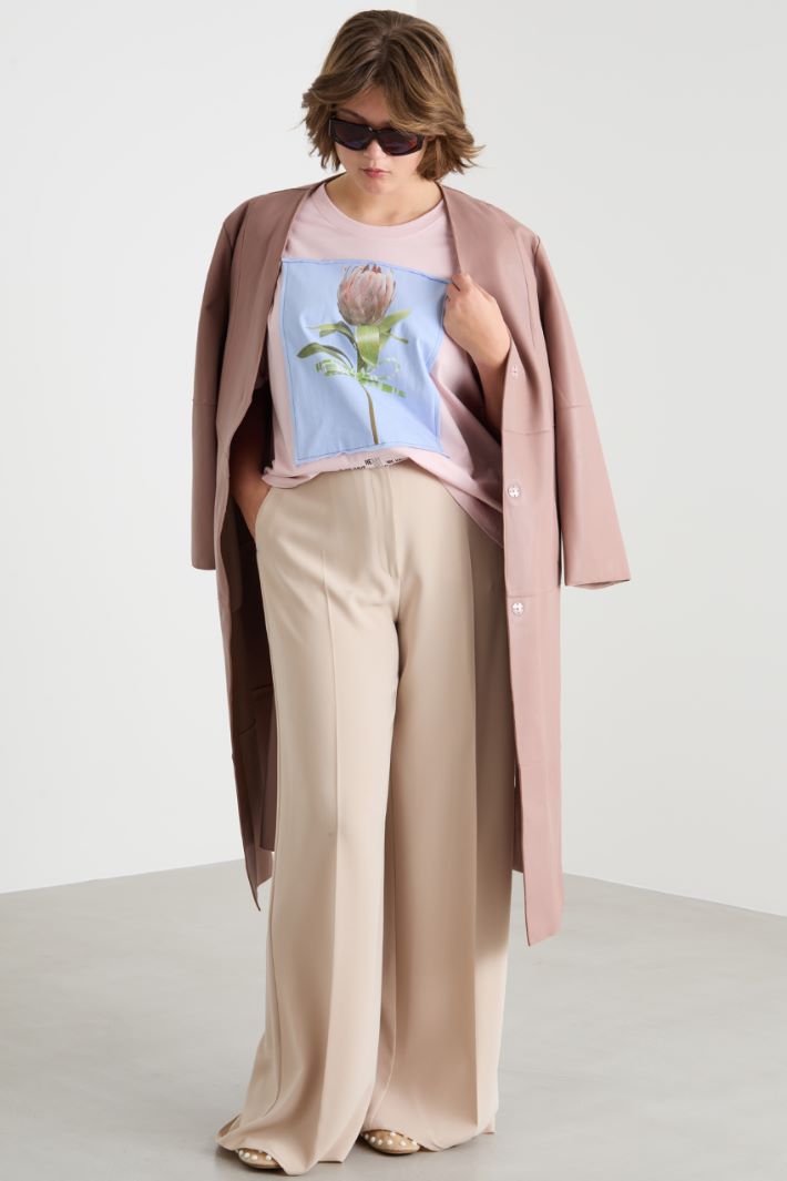 Printed jersey T-shirt Intrend