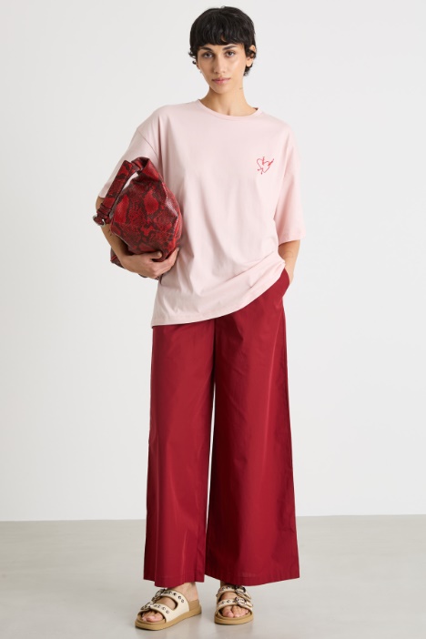 Oversized dropped-shoulder T-shirt Intrend