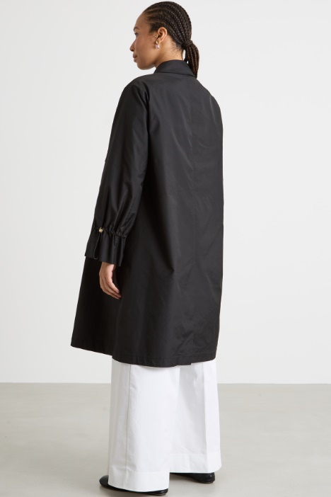 Impermeabile in twill antigoccia